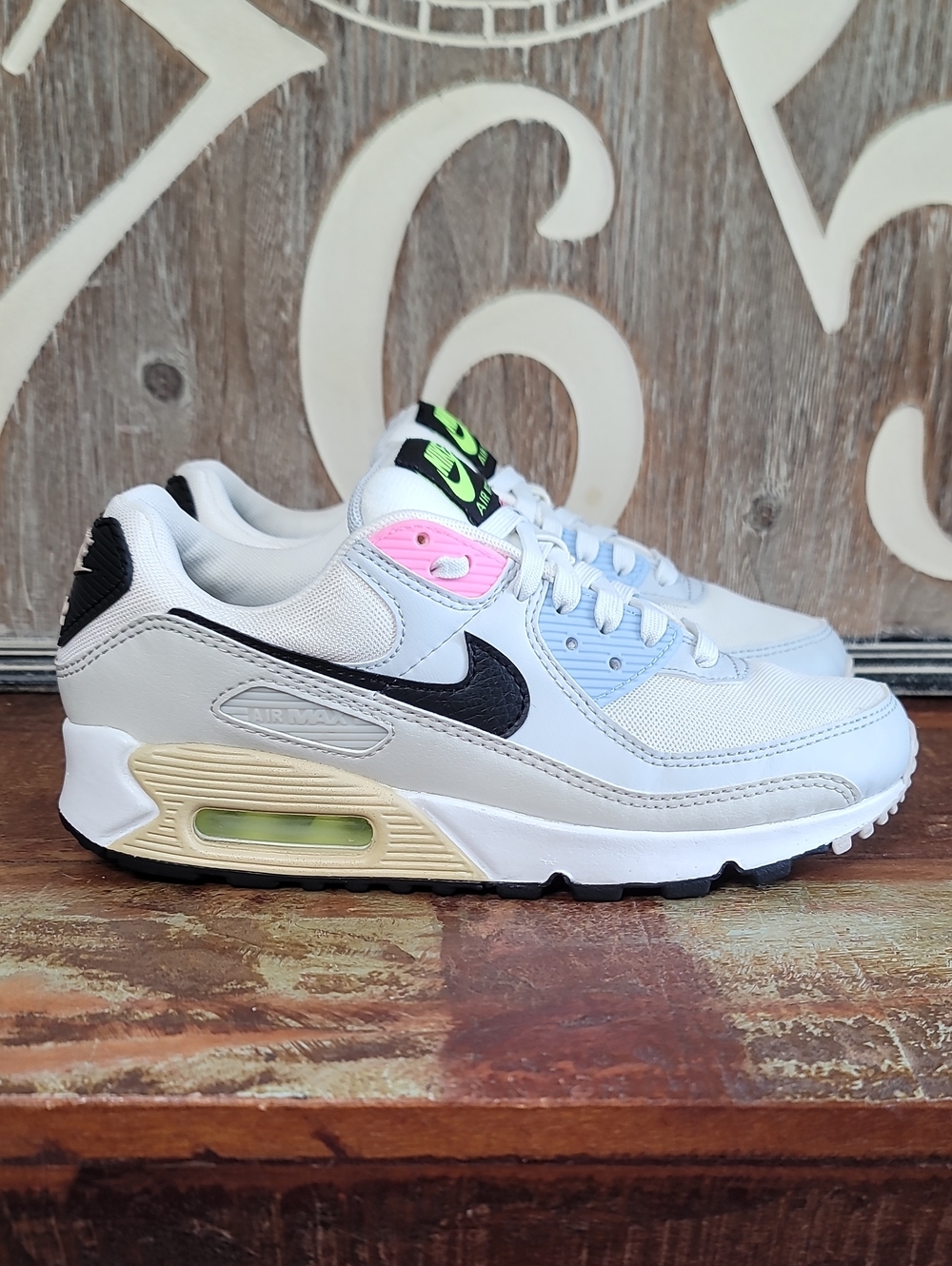 🔥Nike Air Max 90 'Multi-Color Pastel' 🔥 Wmns 6.5 Great Cond! Fast Shipping - Picture 2 of 16